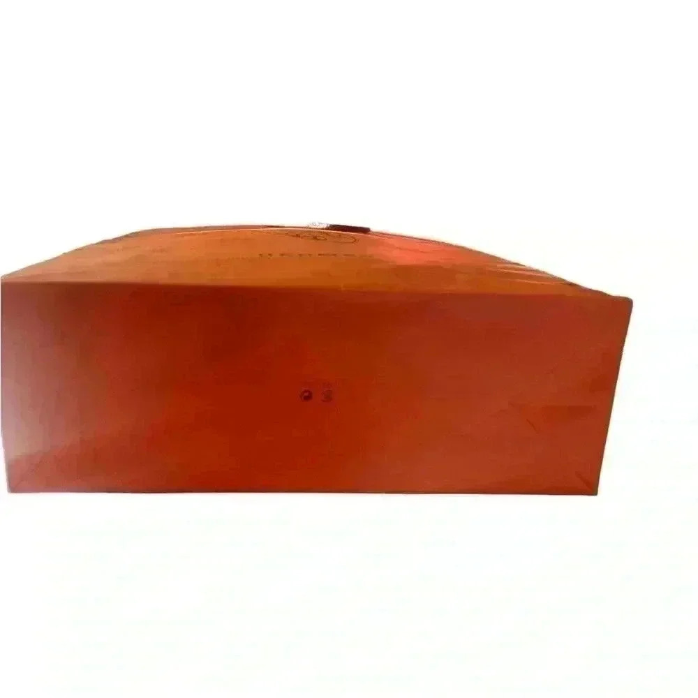Hermes Reusable Paper Shopping Bag Orange see pictures for dimensions. Used - Picture 4 of 9